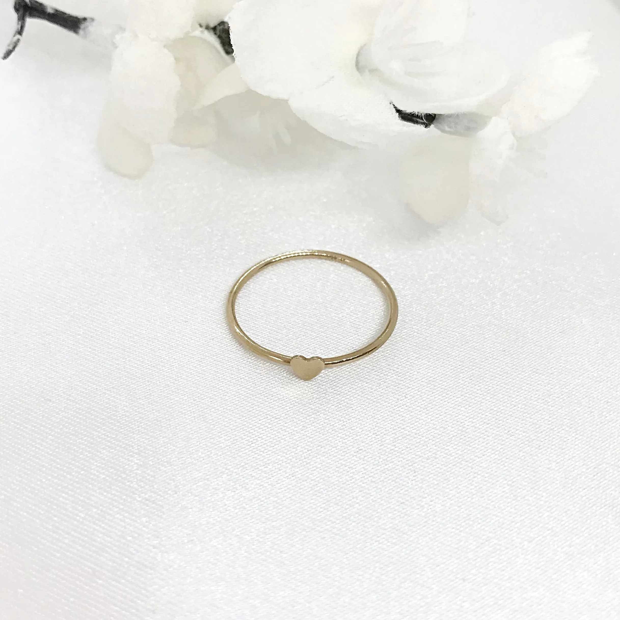 14k Gold Filled Heart Ring