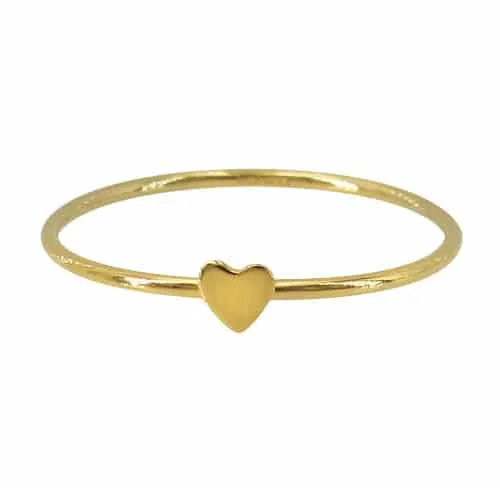 14k Gold Filled Heart Ring