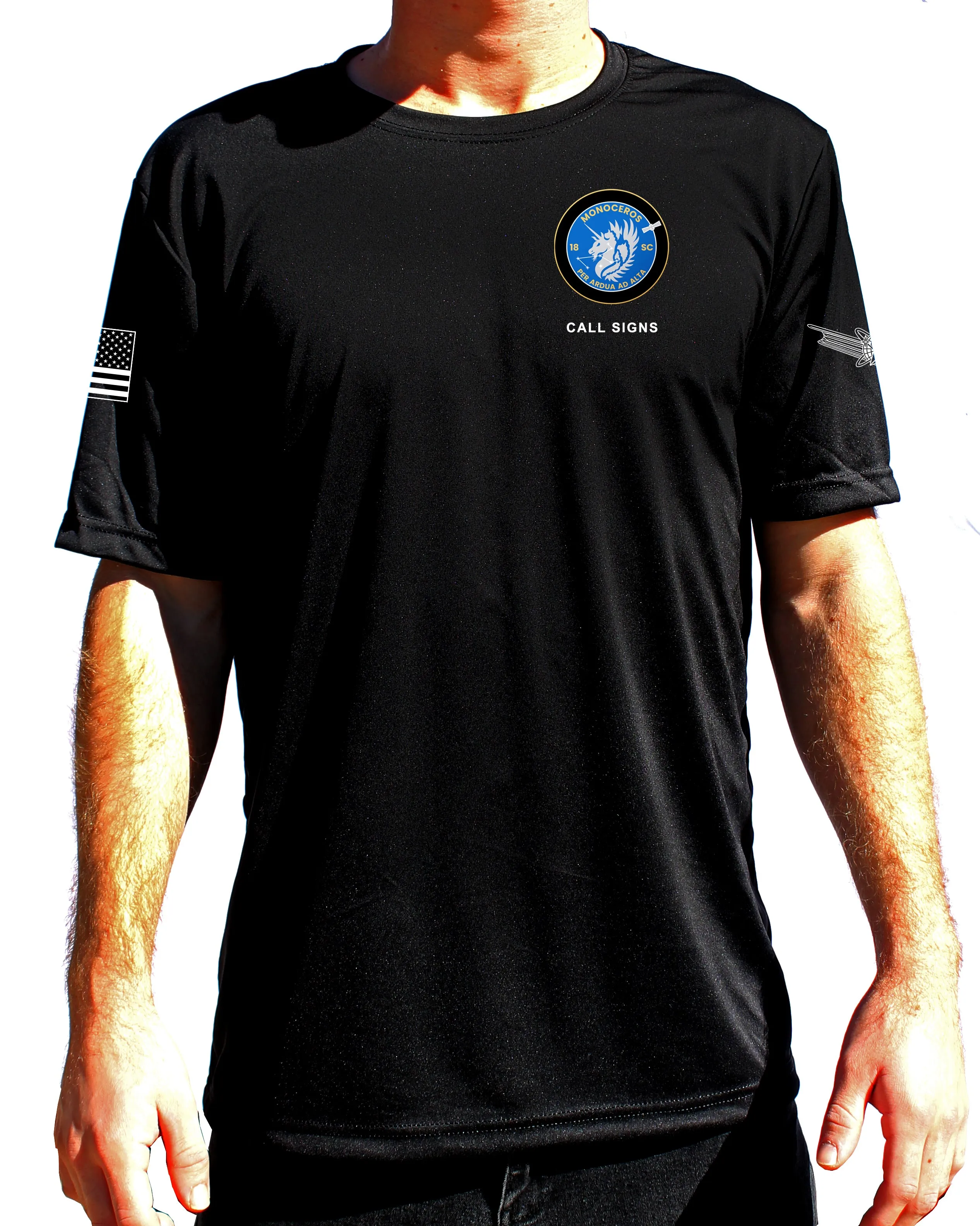 18th Monoceros Athletic Performance T-Shirt. This shirt IS approved for PT