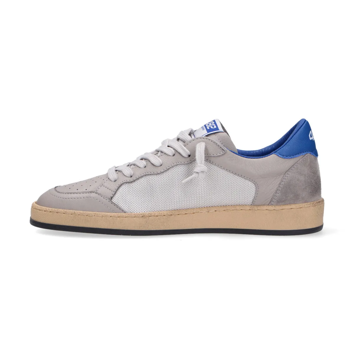 4B12 sneakers Play New bianco grigio blu