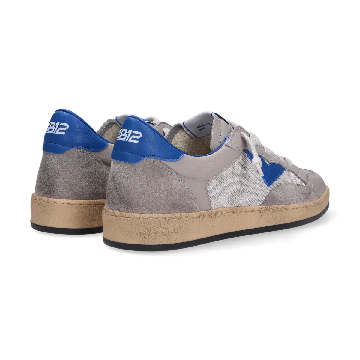 4B12 sneakers Play New bianco grigio blu