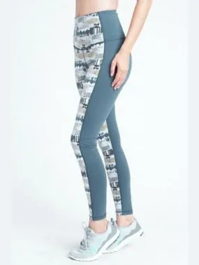 Abstract Oasis Print Leggings