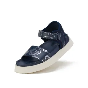 Acme Sandal Navy Daisies