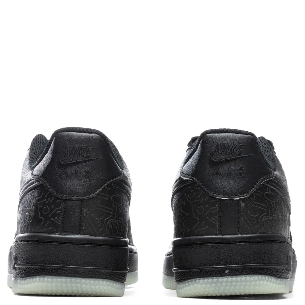 Air Force 1 '06 (GS) - Black/Light Blue Fury