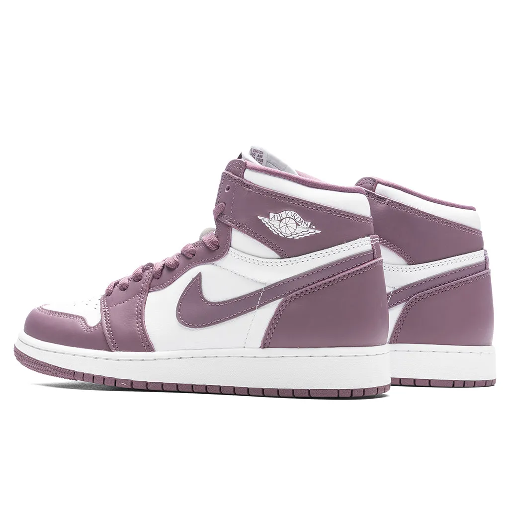 Air Jordan 1 Retro High OG (GS) 'Mauve' - White/Sky J Mauve