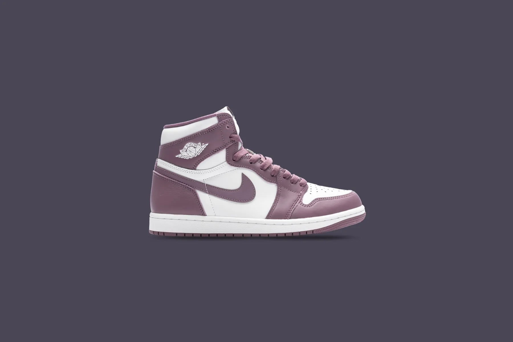 Air Jordan 1 Retro High OG (GS) 'Mauve' - White/Sky J Mauve