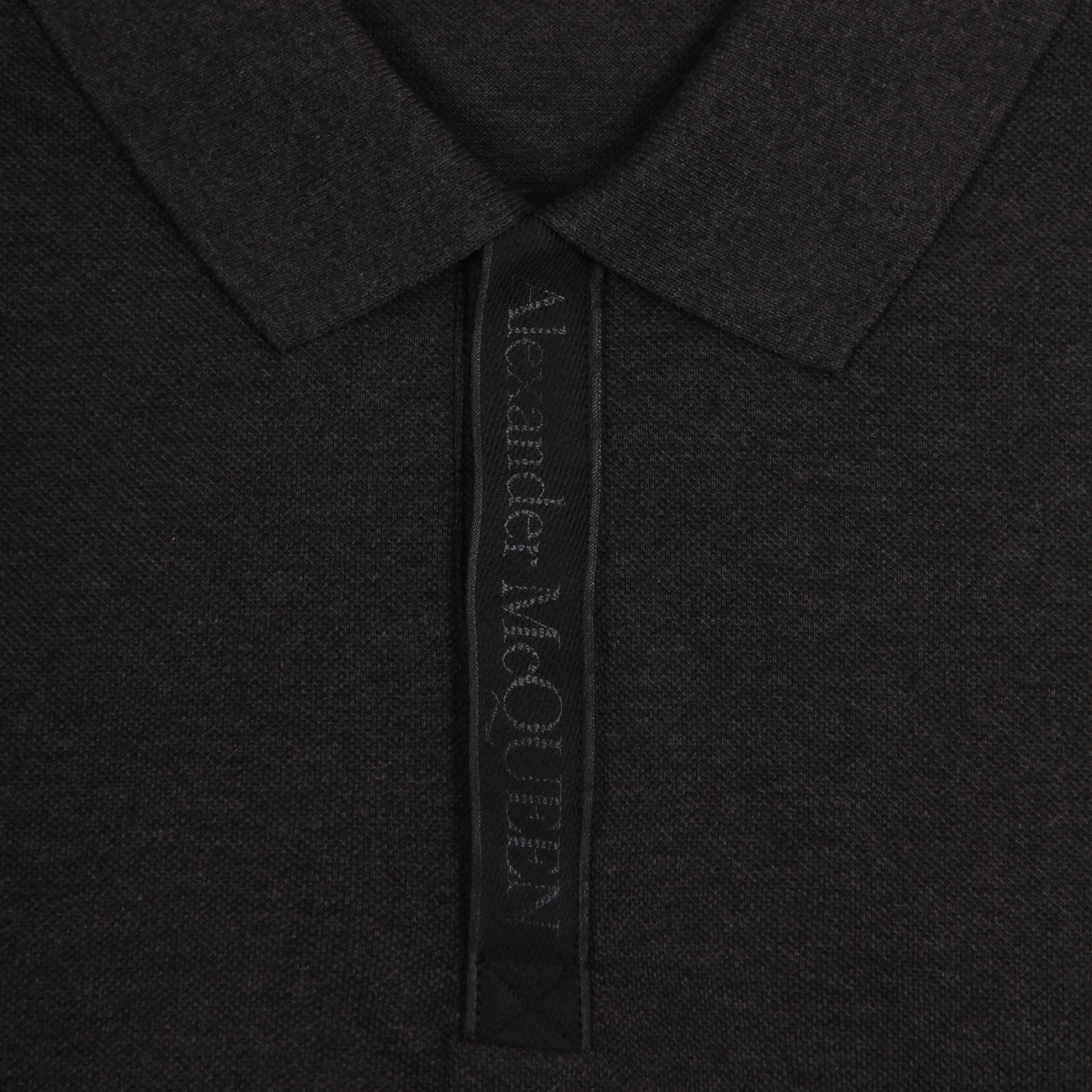 Alexander McQueen Logo Tape Polo Shirt