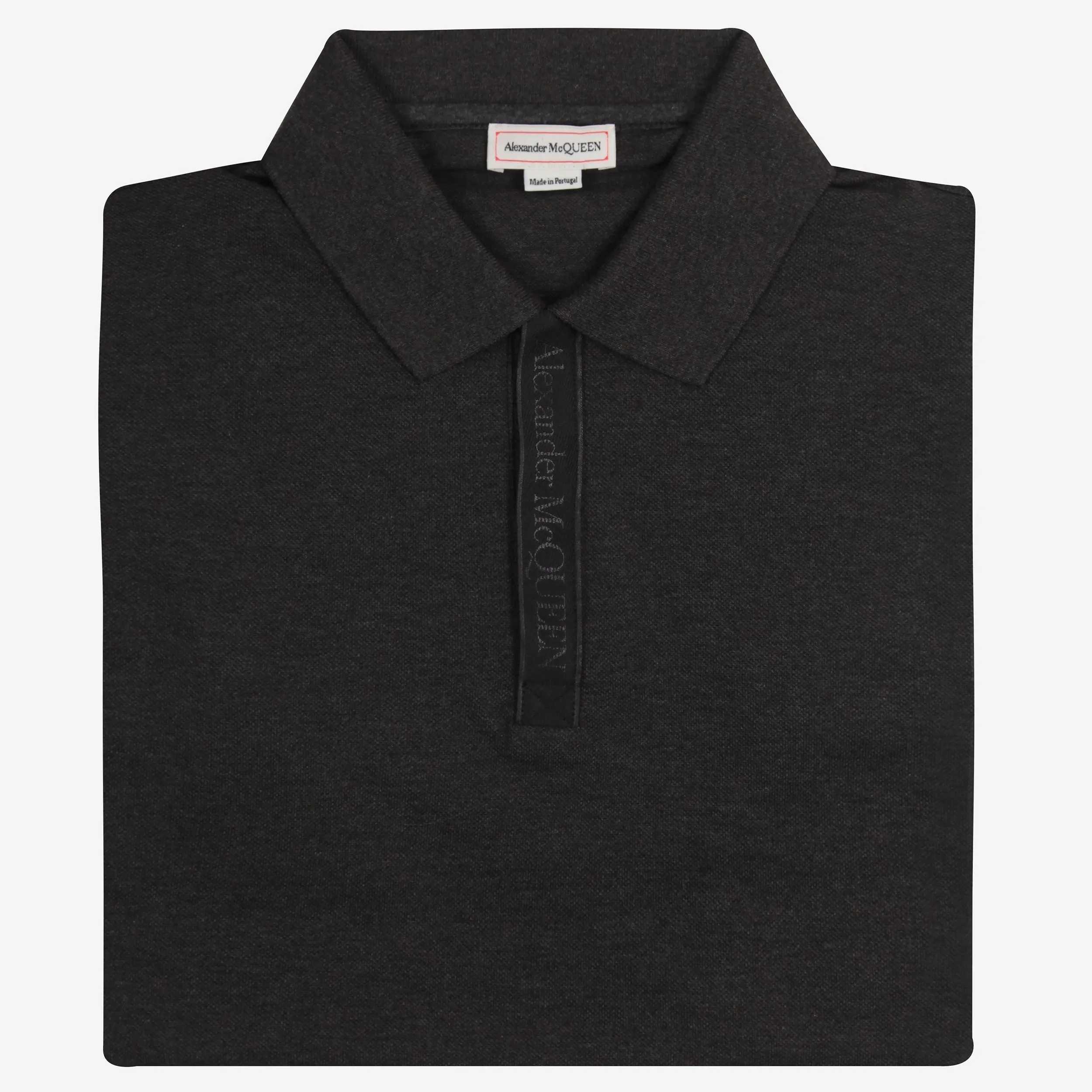 Alexander McQueen Logo Tape Polo Shirt