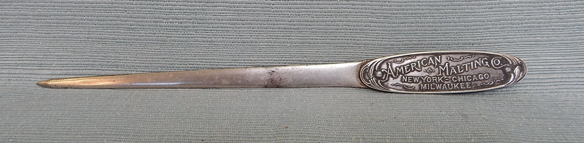 American Malting Co. Letter Opener