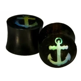 Anchor Plugs - Mother of Pearl