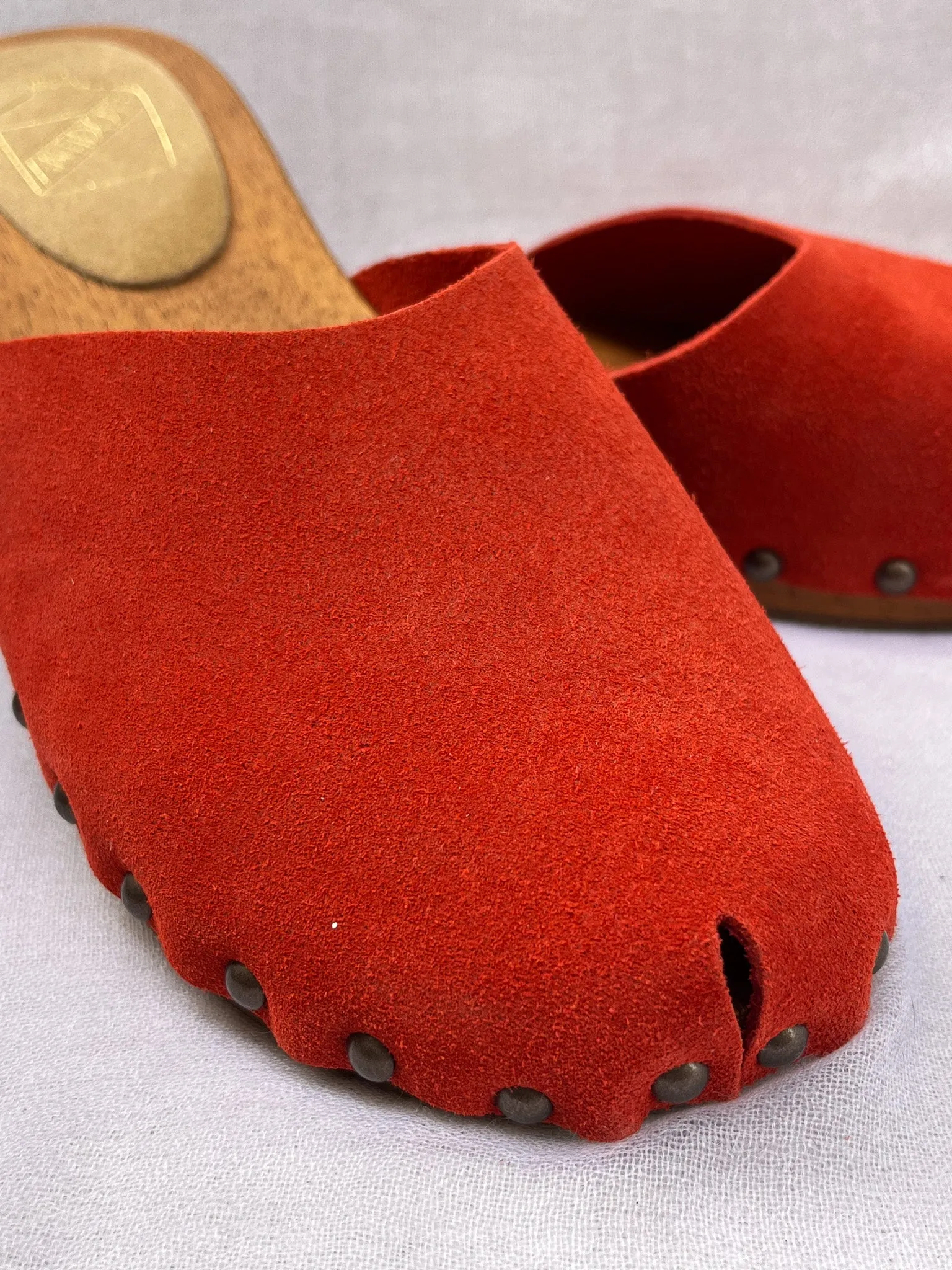 Antidoti Closy Candy Red Clogs for Fashionable Feet - ByAdushka