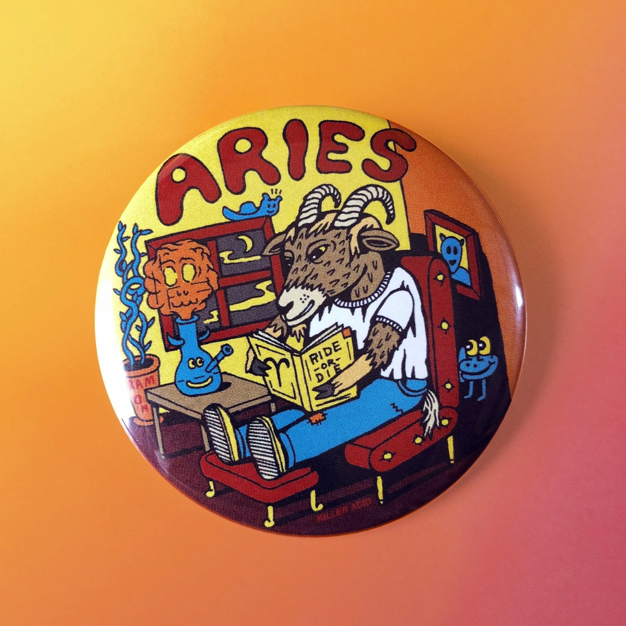 Aries Button