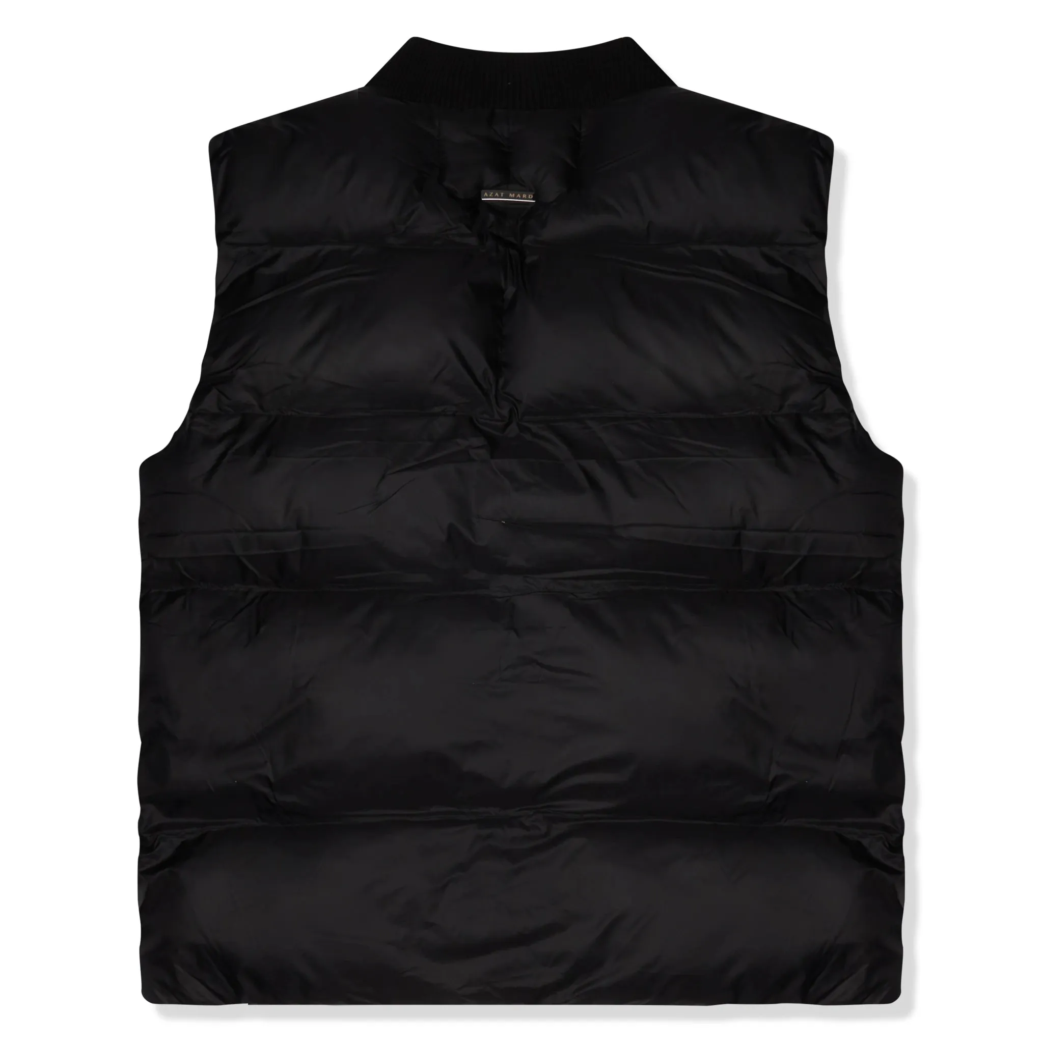 Azat Mard Puffer Black Gilet