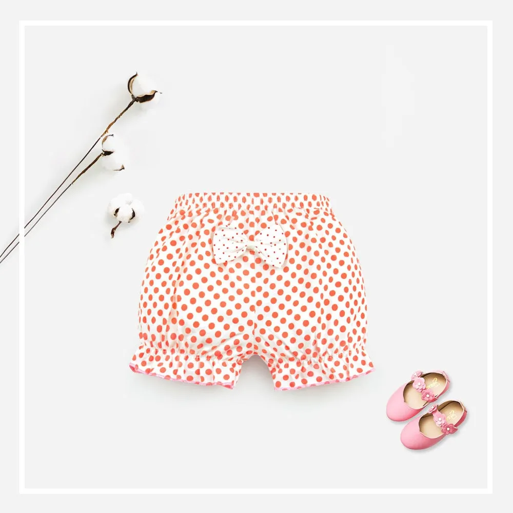 Baby Girls Bow Shorts/Underpants/Diaper Covers