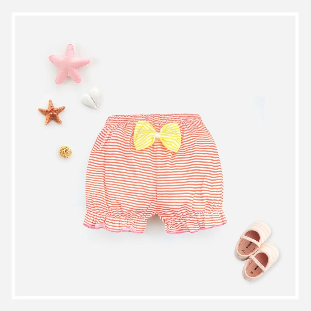 Baby Girls Bow Shorts/Underpants/Diaper Covers