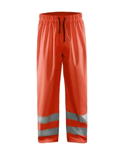 Blaklader High Visibility Waterproof Overtrousers - Class 1 Rainwear -1384