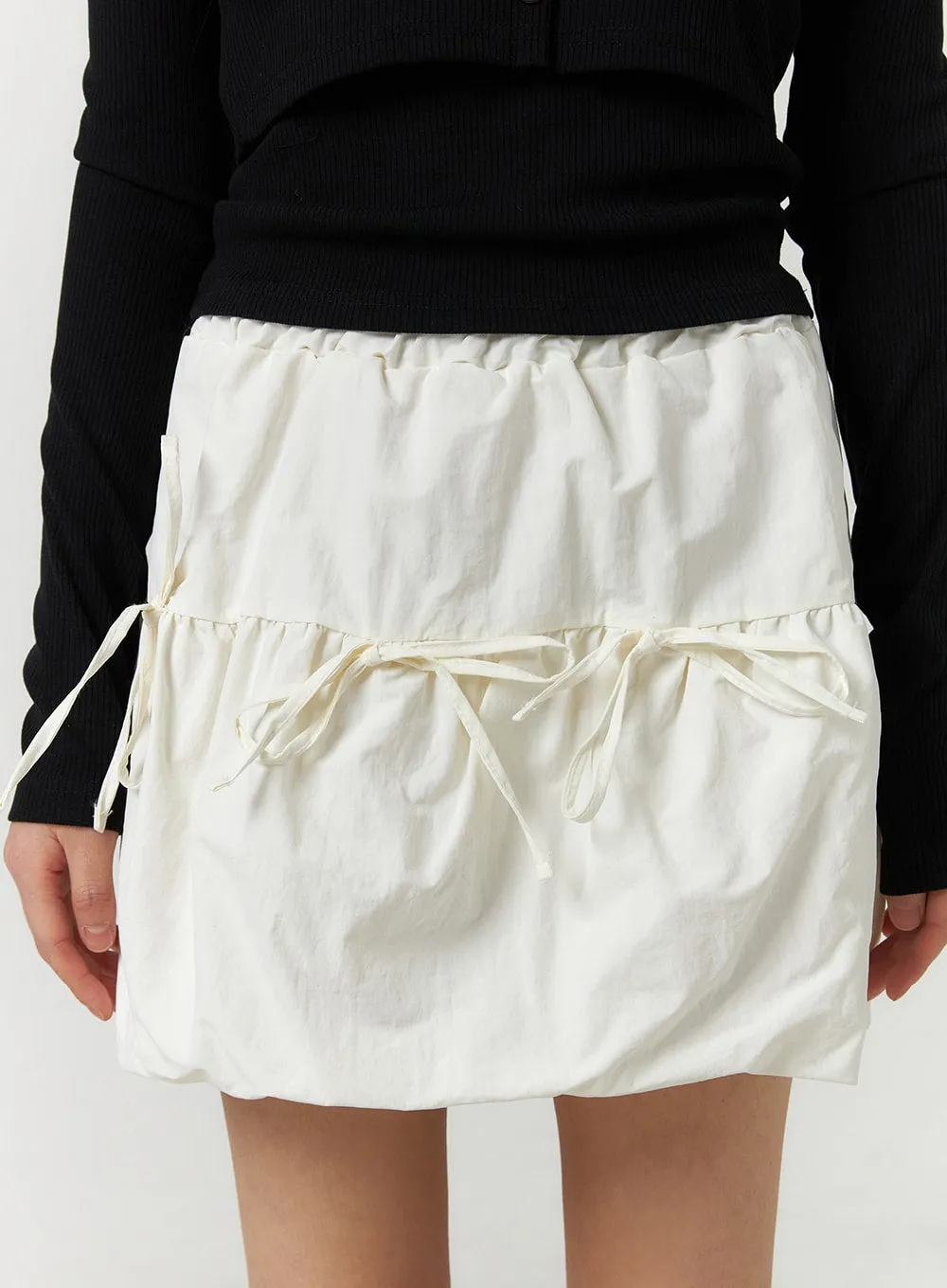 Bowknot Mini Skirt CF406