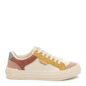 Cheery Tan Colour Block Trainers