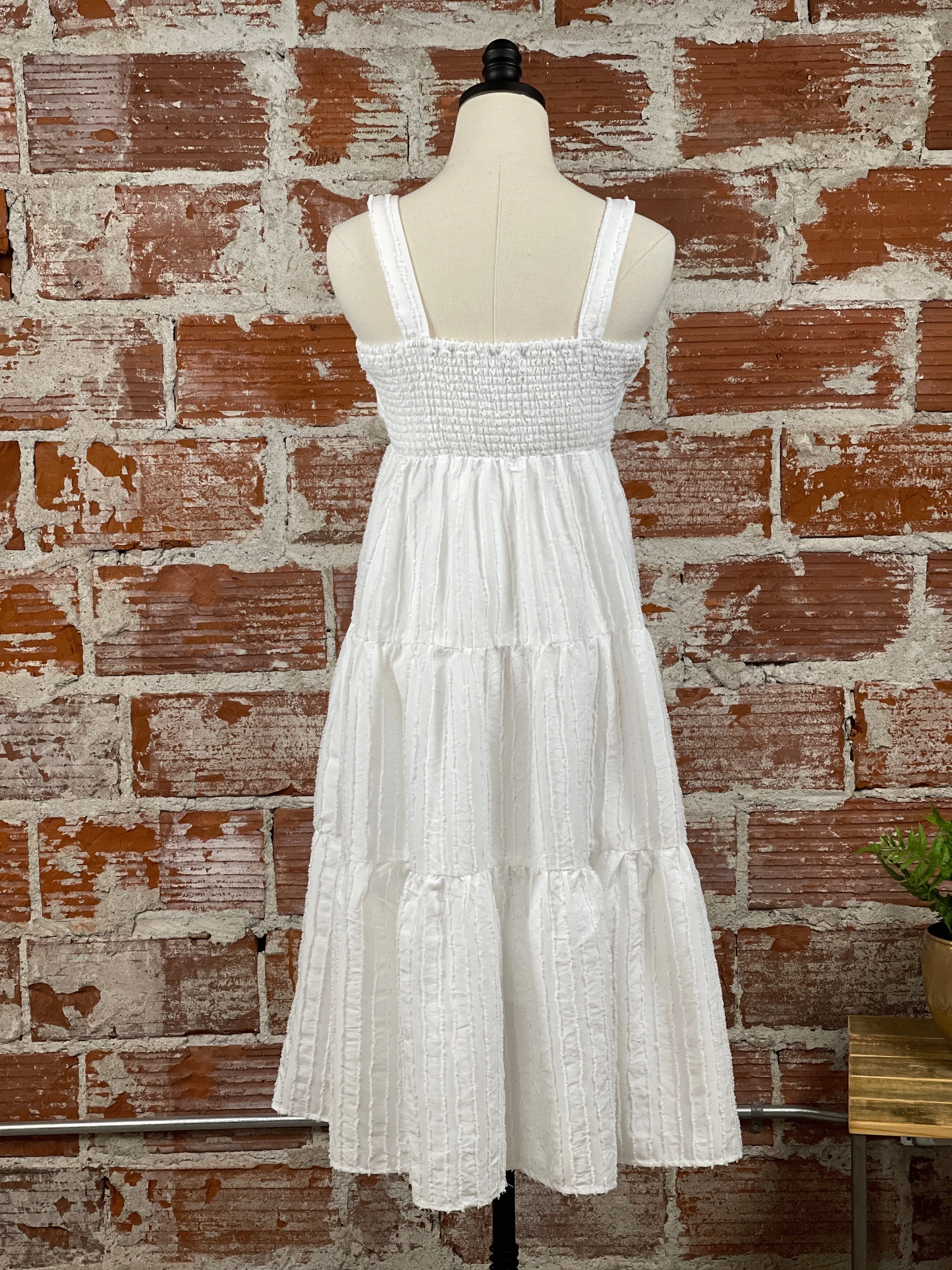 Chloe Dress in White