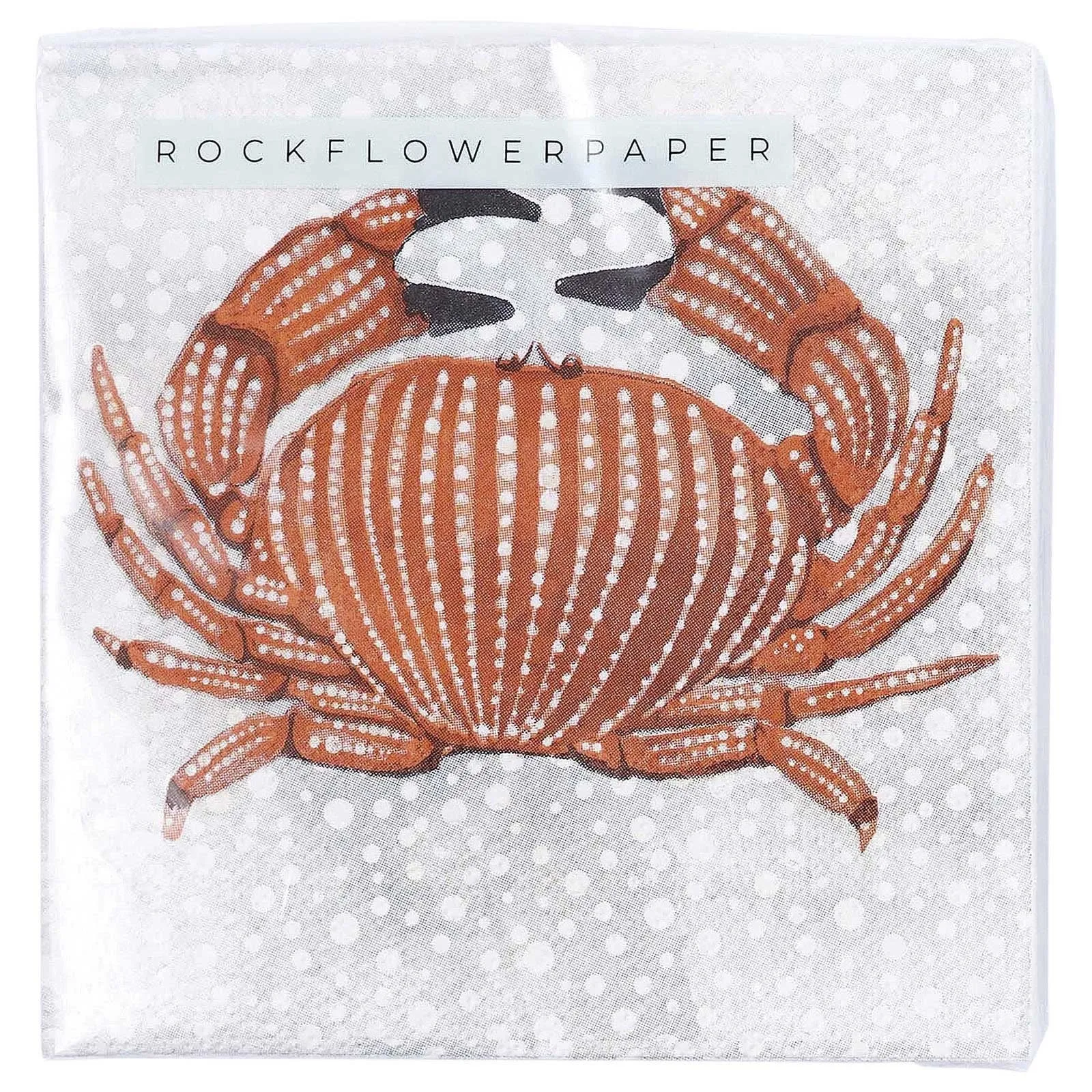 Crab Paper Cocktail Napkins (Pack of 20)