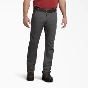 Dickies Men's Regular Fit Duck Carpenter WorkPants DP802 - Grey