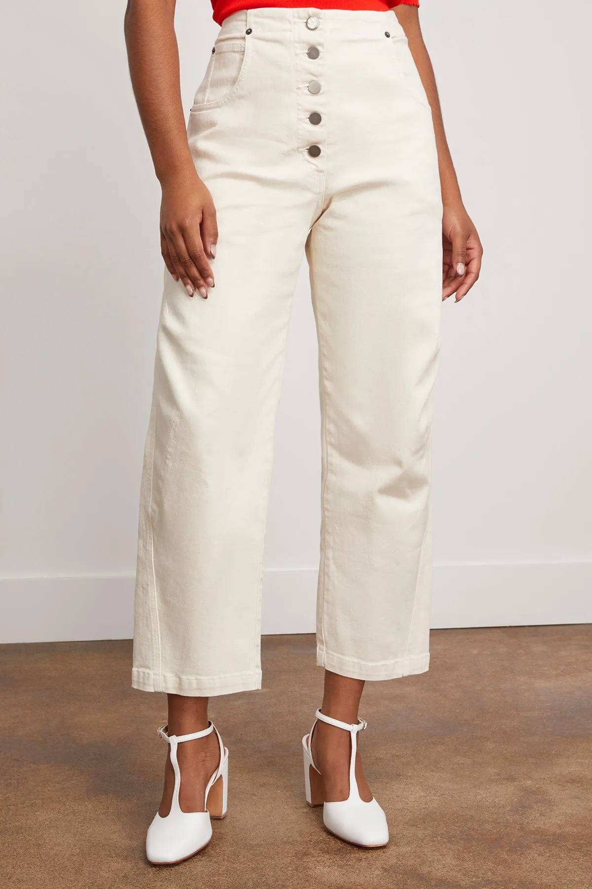 Elkin Pant in White