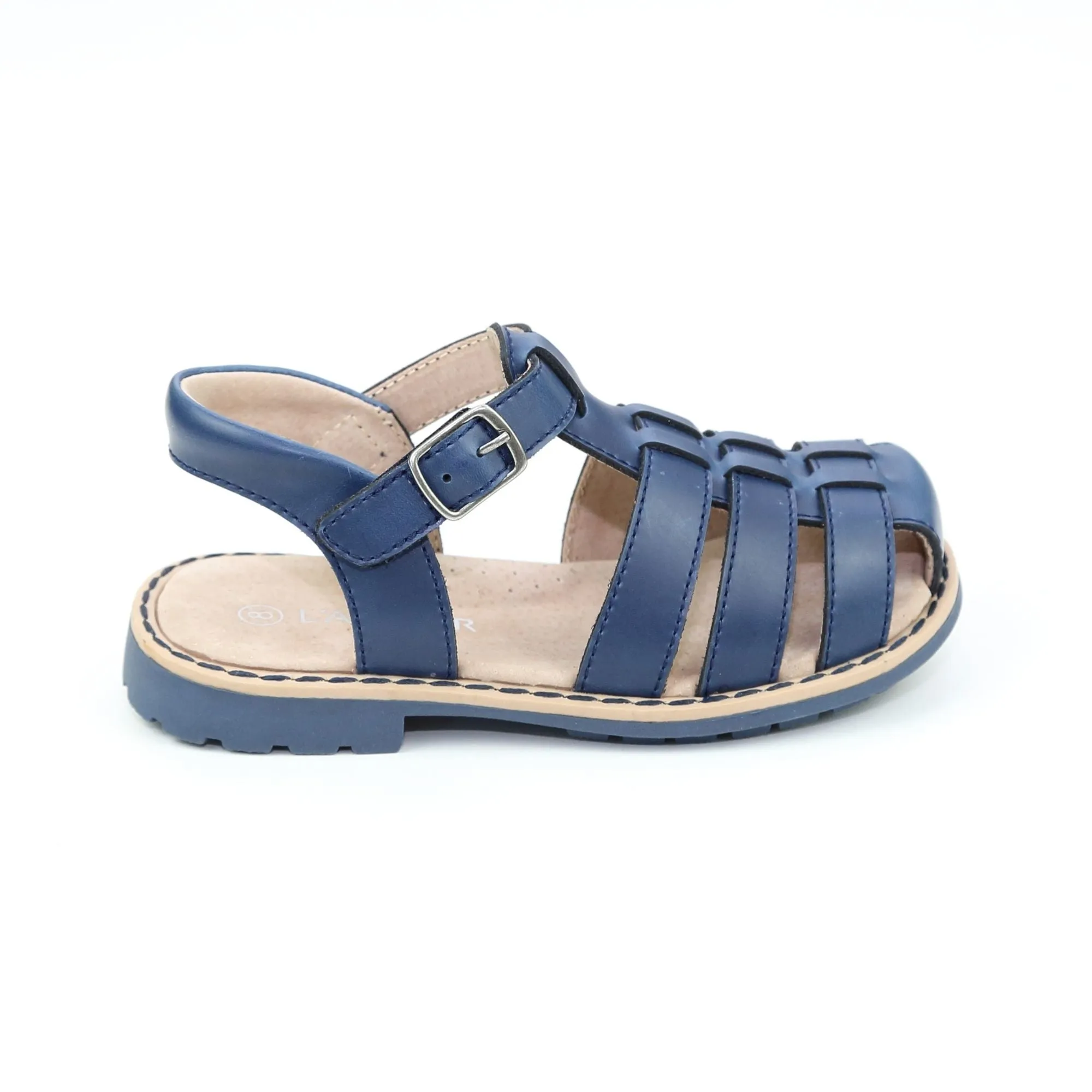 Emerson Boys Leather Fisherman Sandal