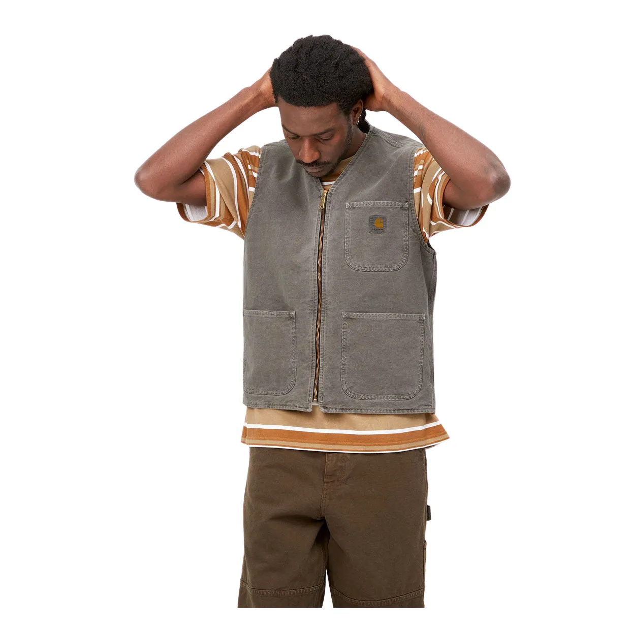 Gilet Carhartt WIP Arbor Vest Grigio