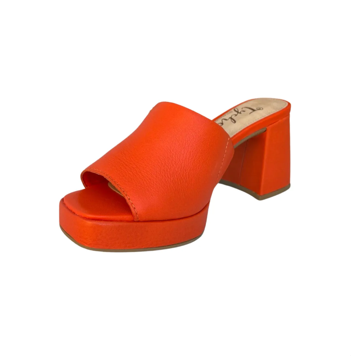 Girly Orange Sandal