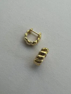 Gold Rope Earrings | Cavelti