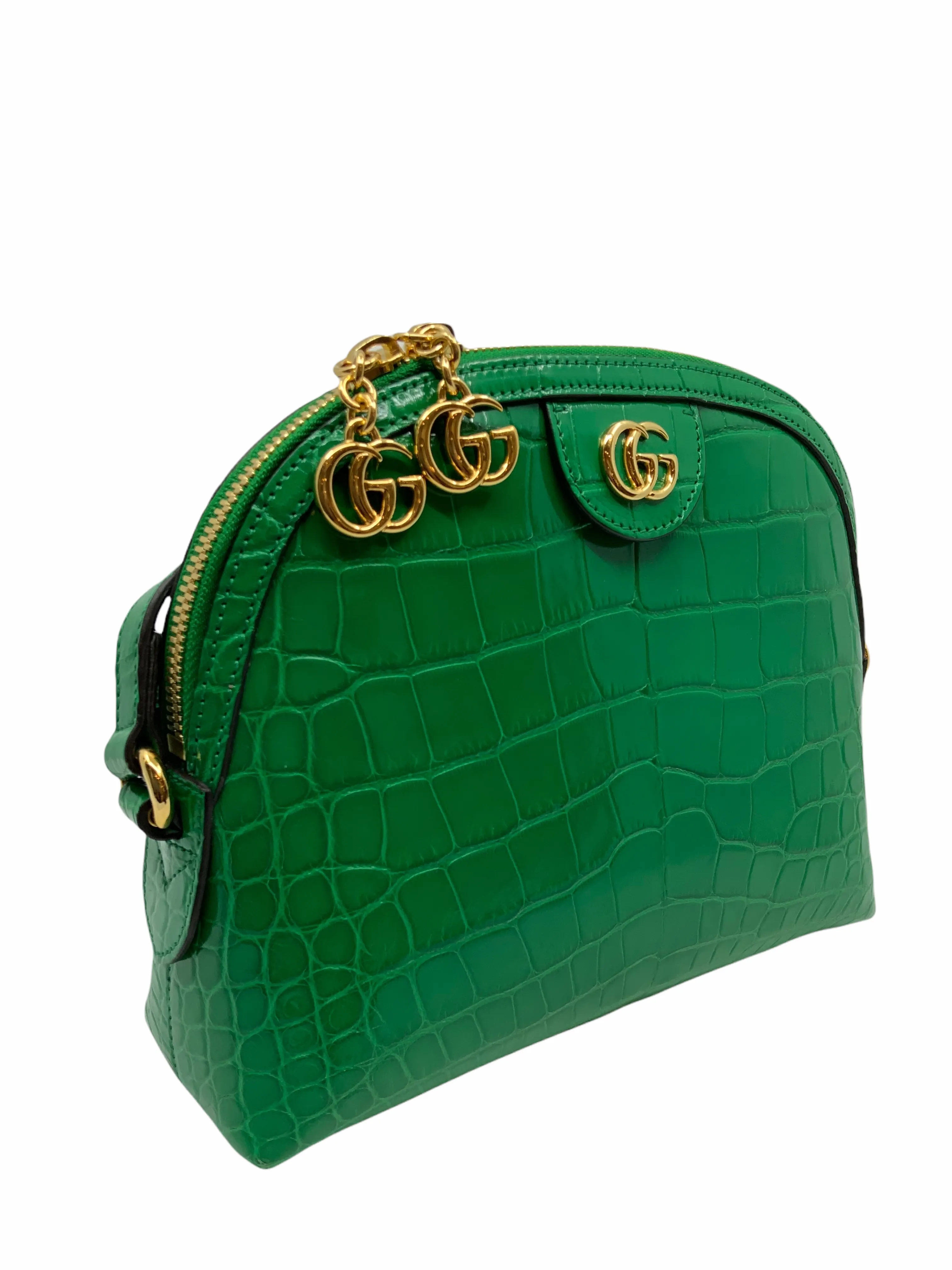 Gucci Ophidia Alligator Shoulder Bag NEW