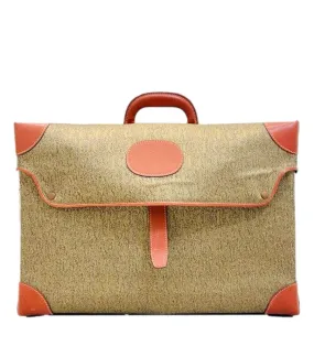 Gucci Vintage Canvas All Over Logo Vanity Bag