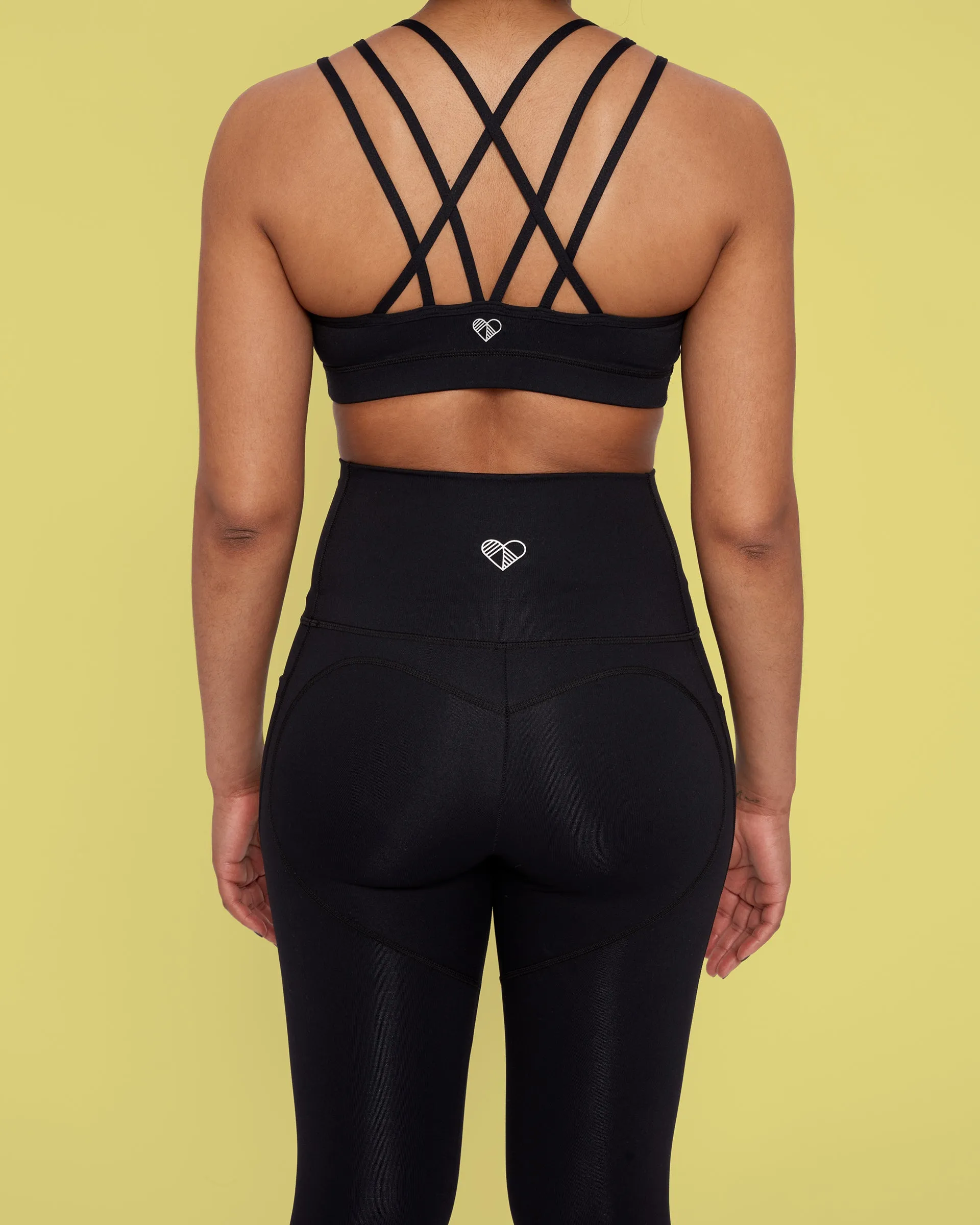 HERO Sports Bra Black