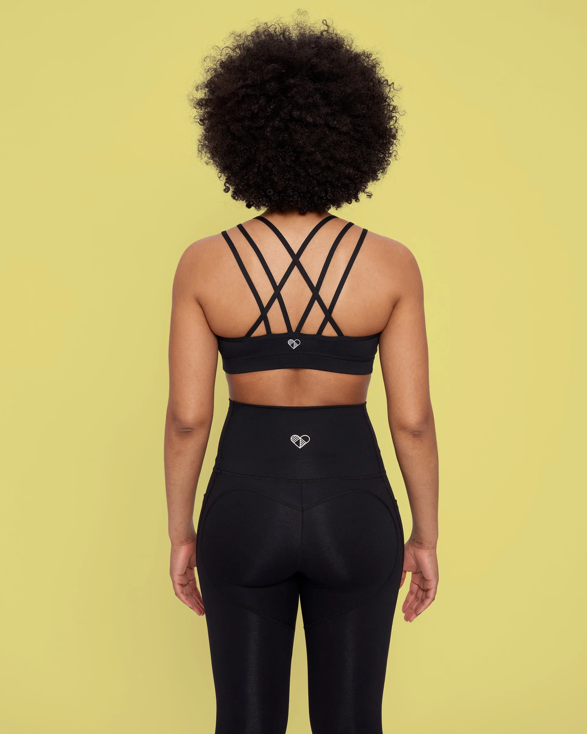 HERO Sports Bra Black