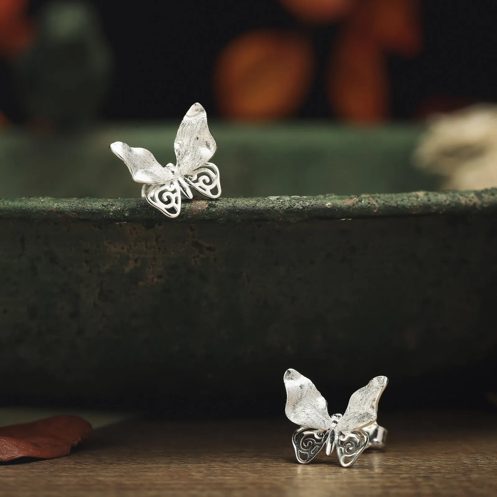 Hollow Butterfly Earrings