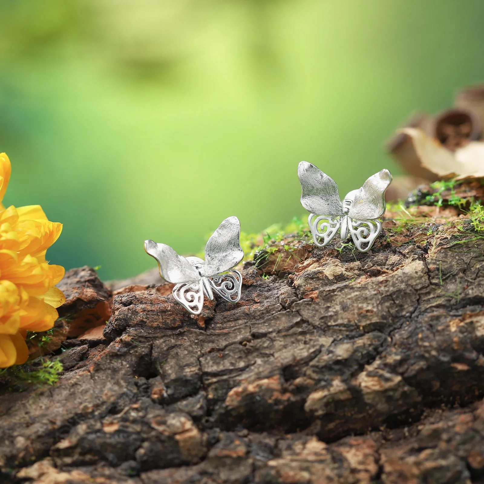 Hollow Butterfly Earrings