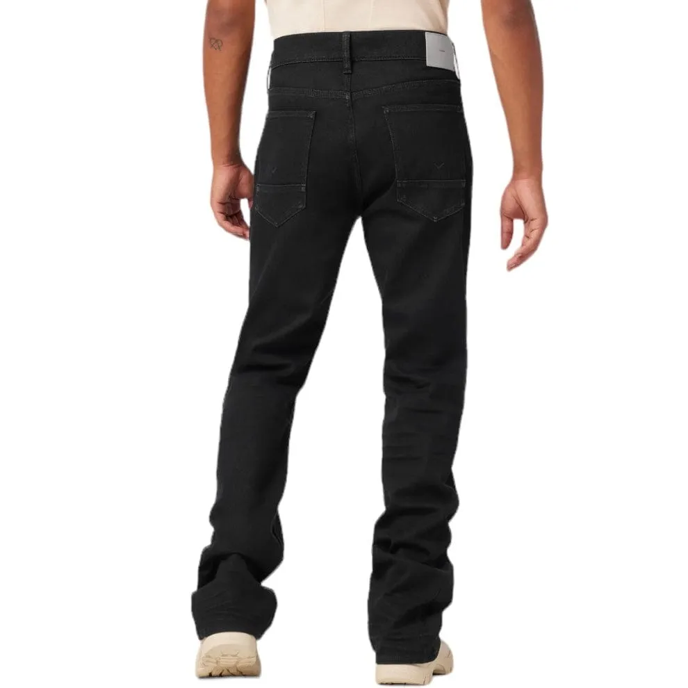 Hudson Walker Kick Flare Denim Jean (Black Iron) 45TF3BKI2102-BKI