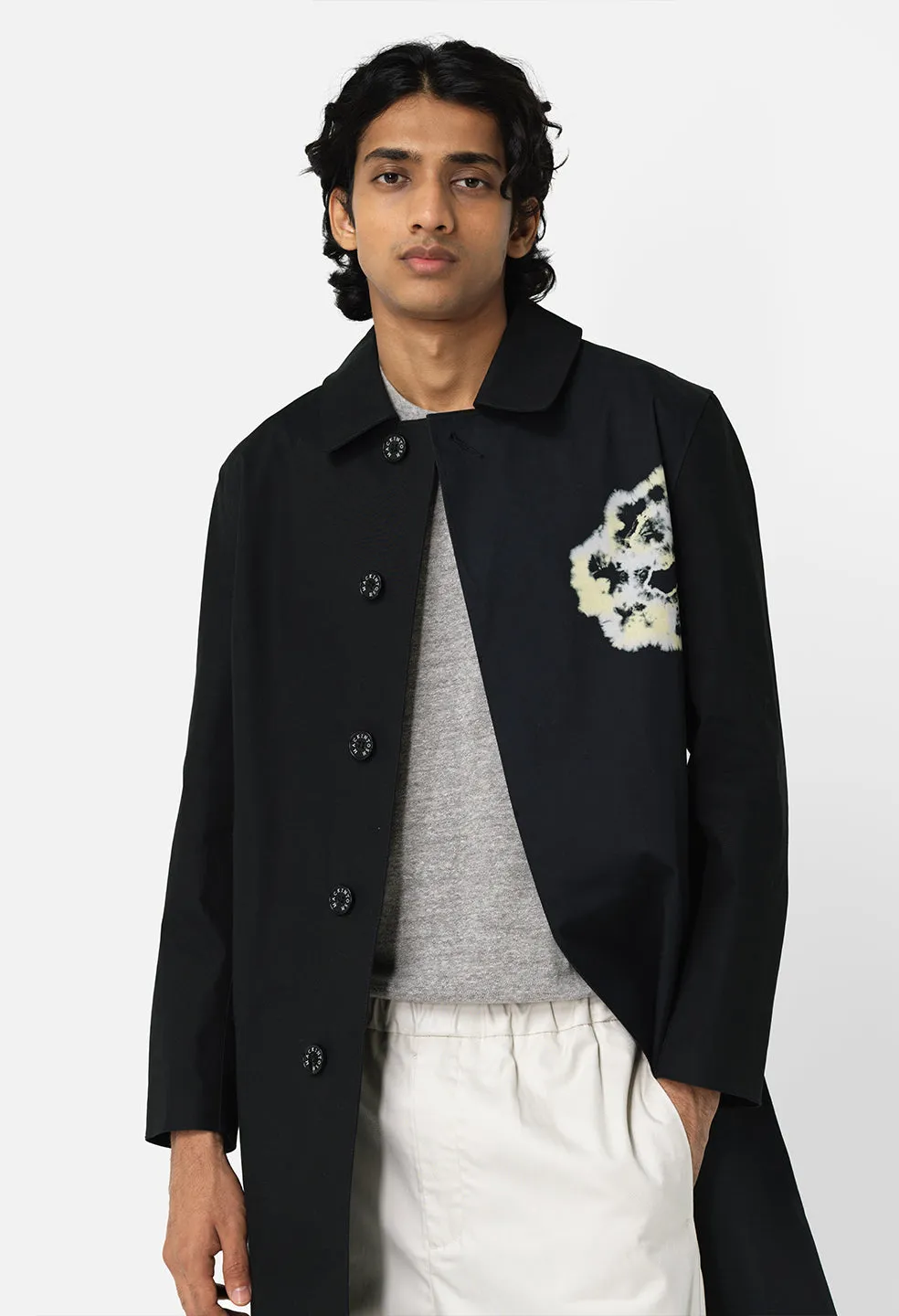 JE x Mackintosh Spring Coat  / Black