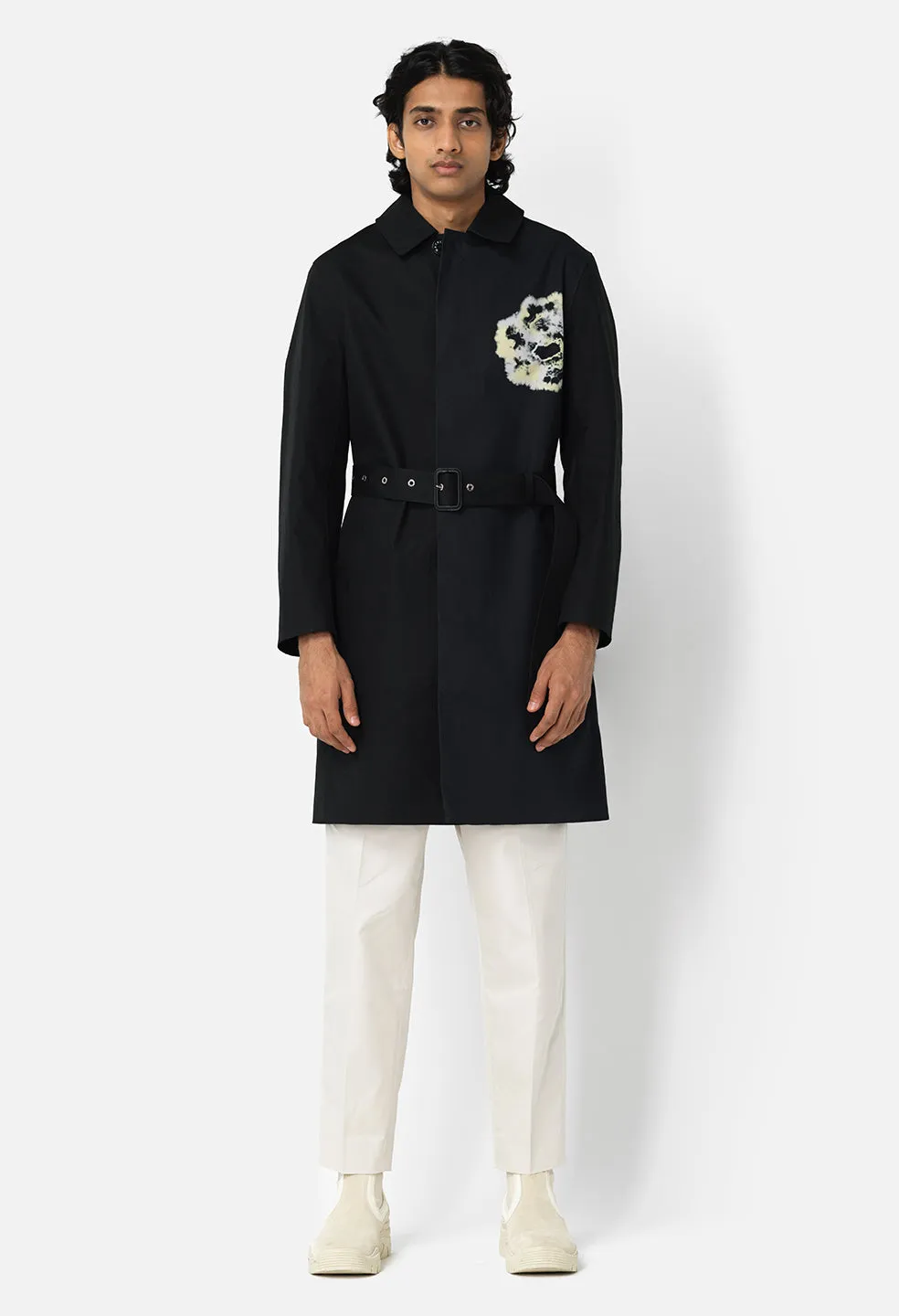 JE x Mackintosh Spring Coat  / Black