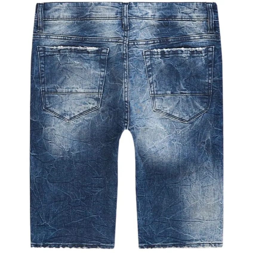 Jordan Craig Og Madison Denim Shorts (Deep Blue) J3206S