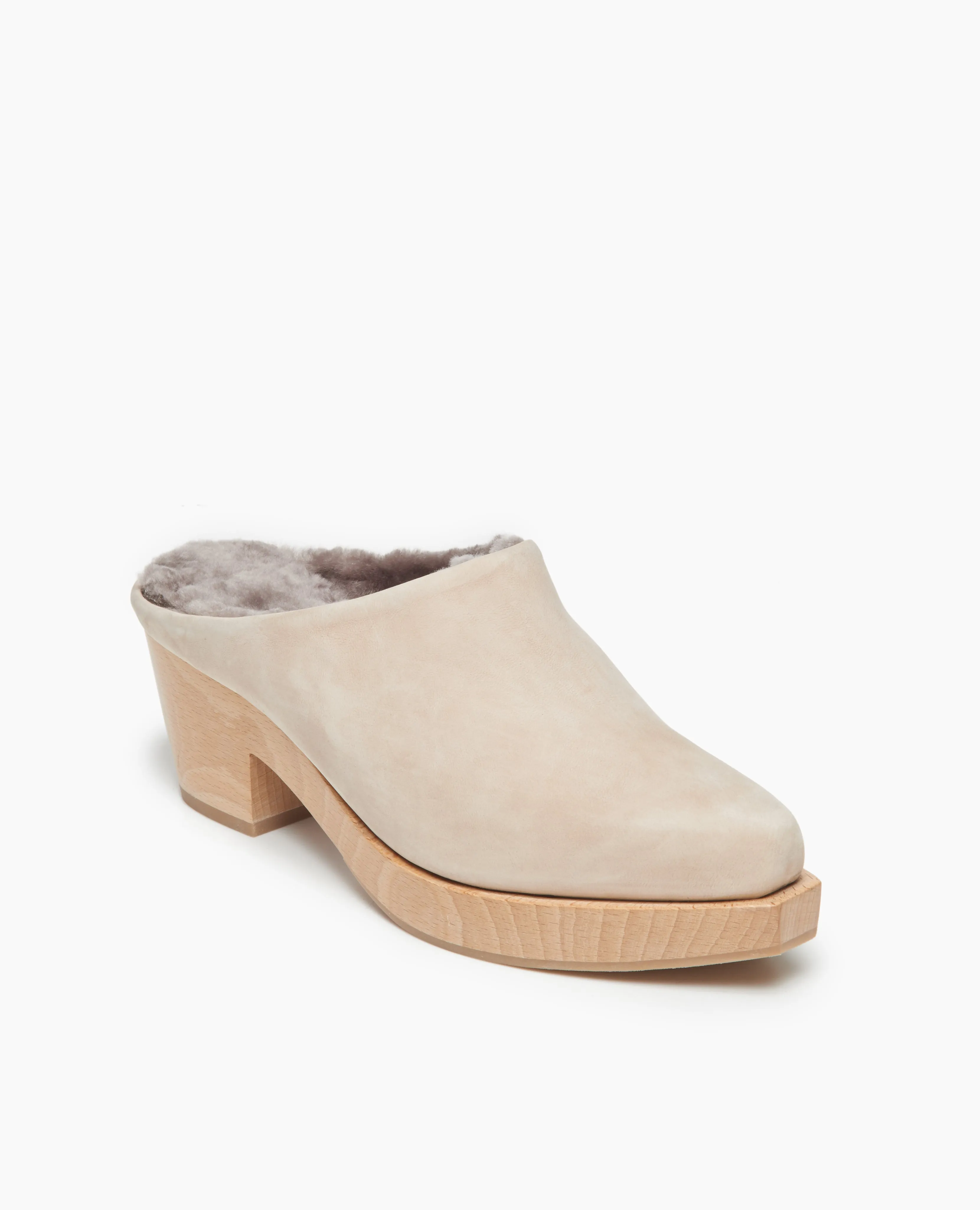 Kera Shearling Clog