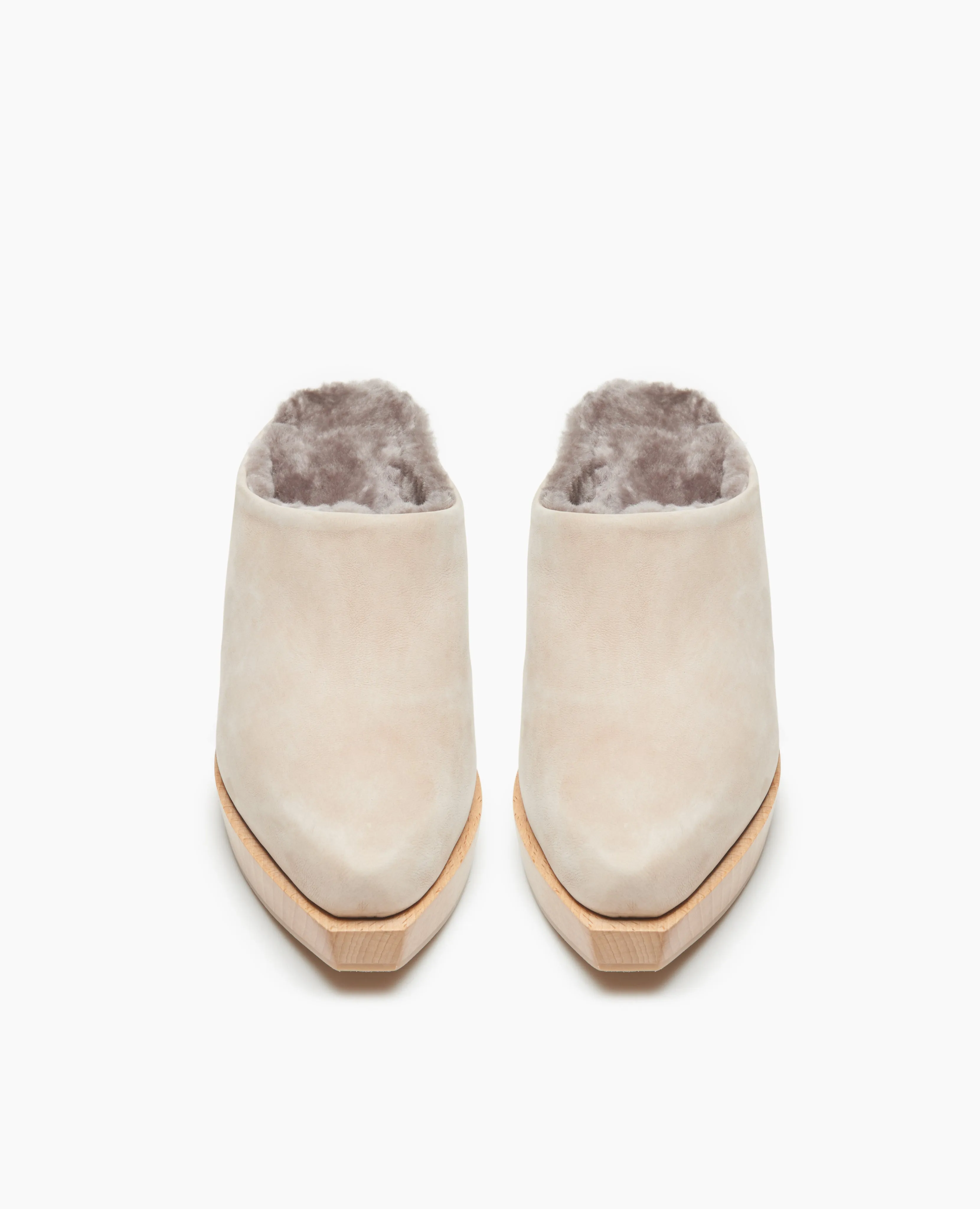 Kera Shearling Clog