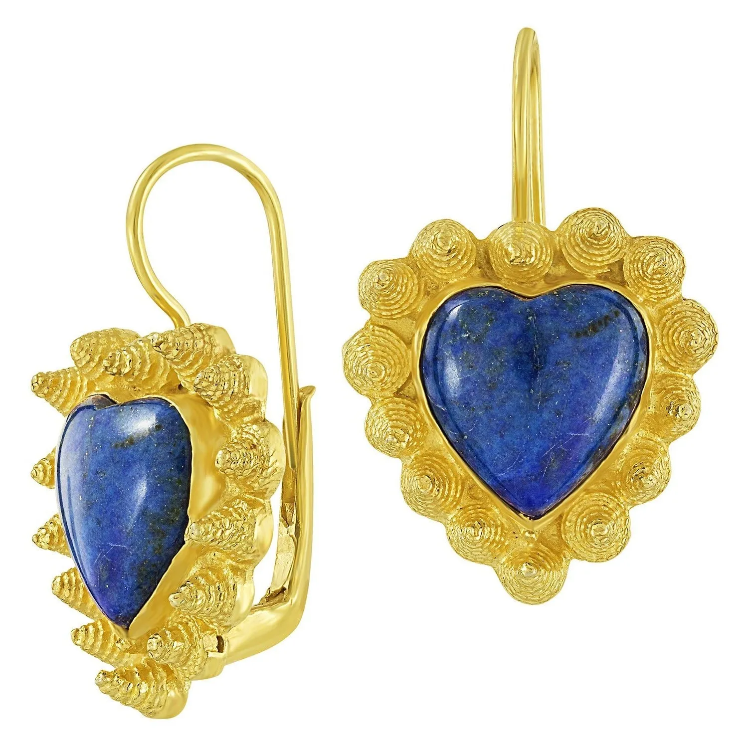 L'amour Lapis Lazuli Earrings