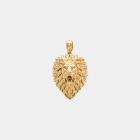 Lion Pendant - Gold