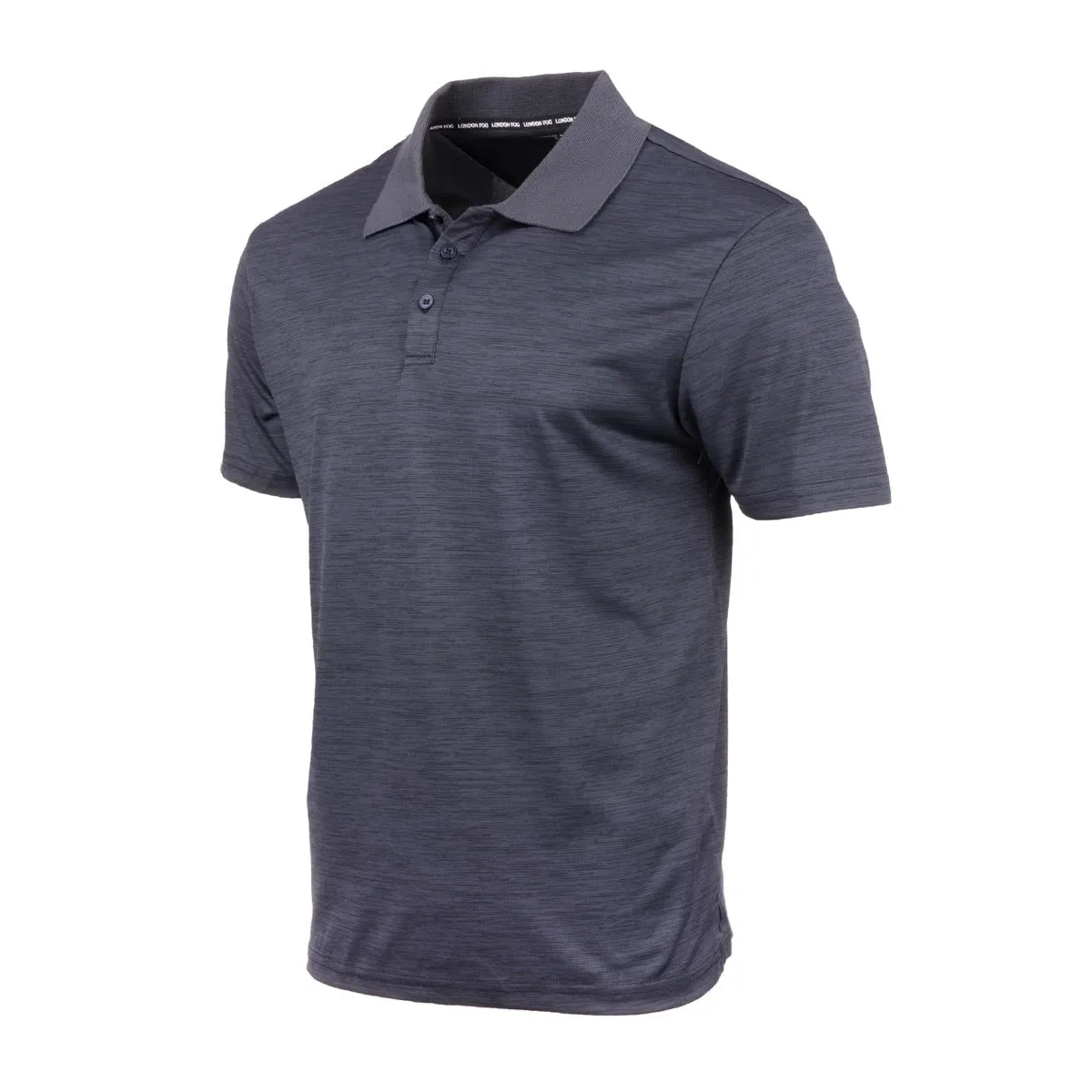 London Fog Men's Broken Stripe Polo