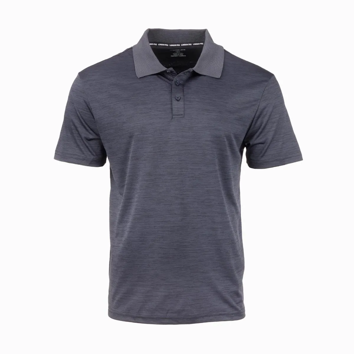 London Fog Men's Broken Stripe Polo