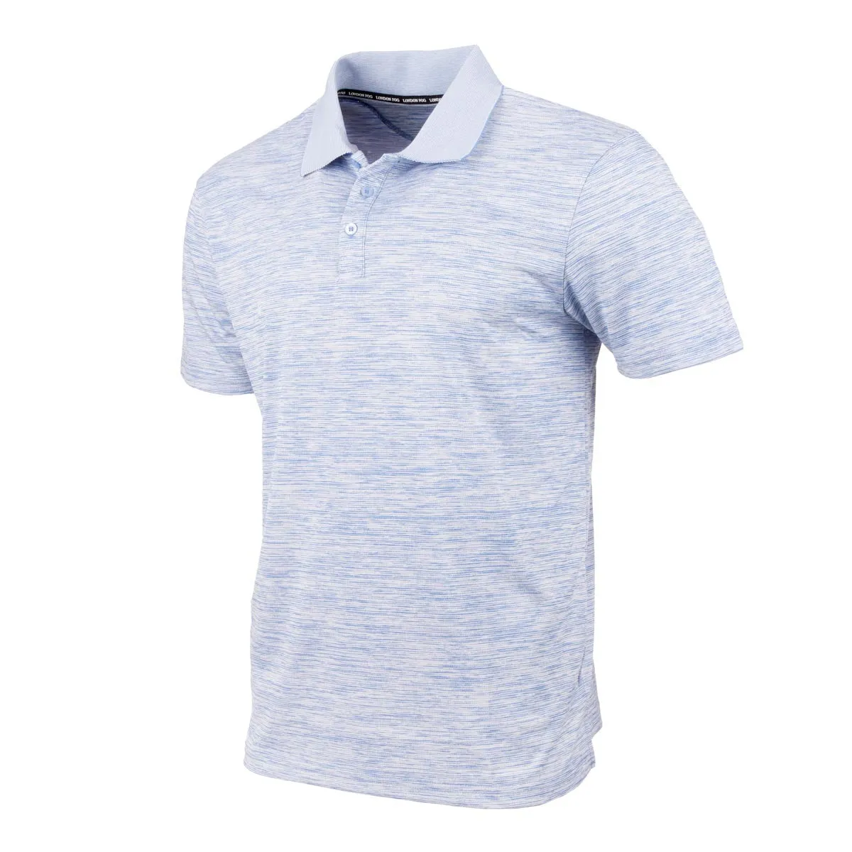 London Fog Men's Broken Stripe Polo