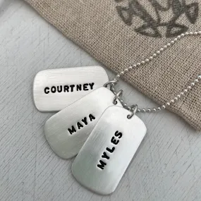 Men's Dog Tag Necklace