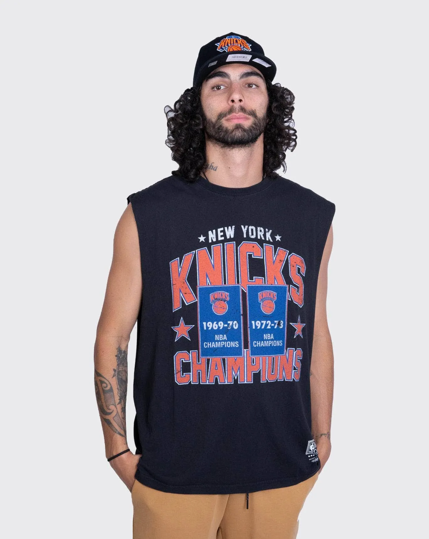 Mitchell & Ness Champions Knicks Muscle