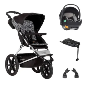 Mountain Buggy Terrain Car Seat Bundle - Graphite (with FREE Adapter)